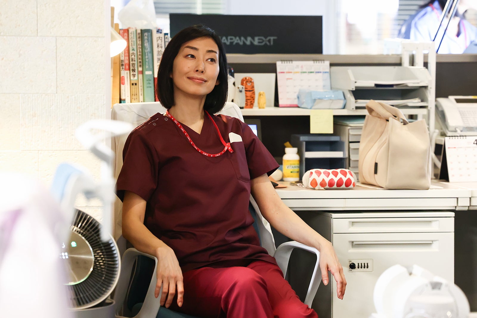 木村多江「まどか26歳、研修医やってます！」第1話（C）TBS