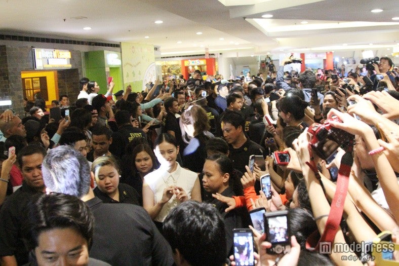 フィリピンでのアジアプレミアの様子