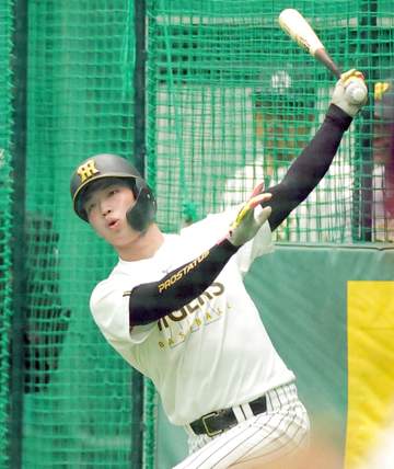 阪神・百崎 1軍合流で切り札に名乗り 「チームの勝ちに貢献できれば」 2日にもプロ2度目の昇格へ