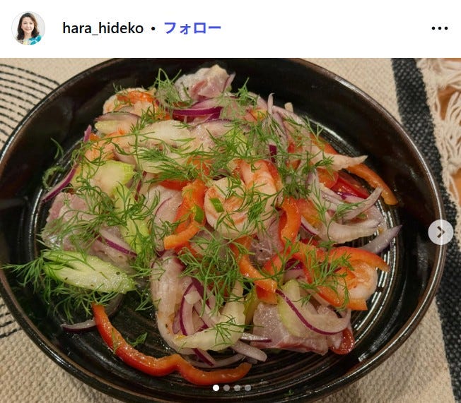 原日出子Instagramより