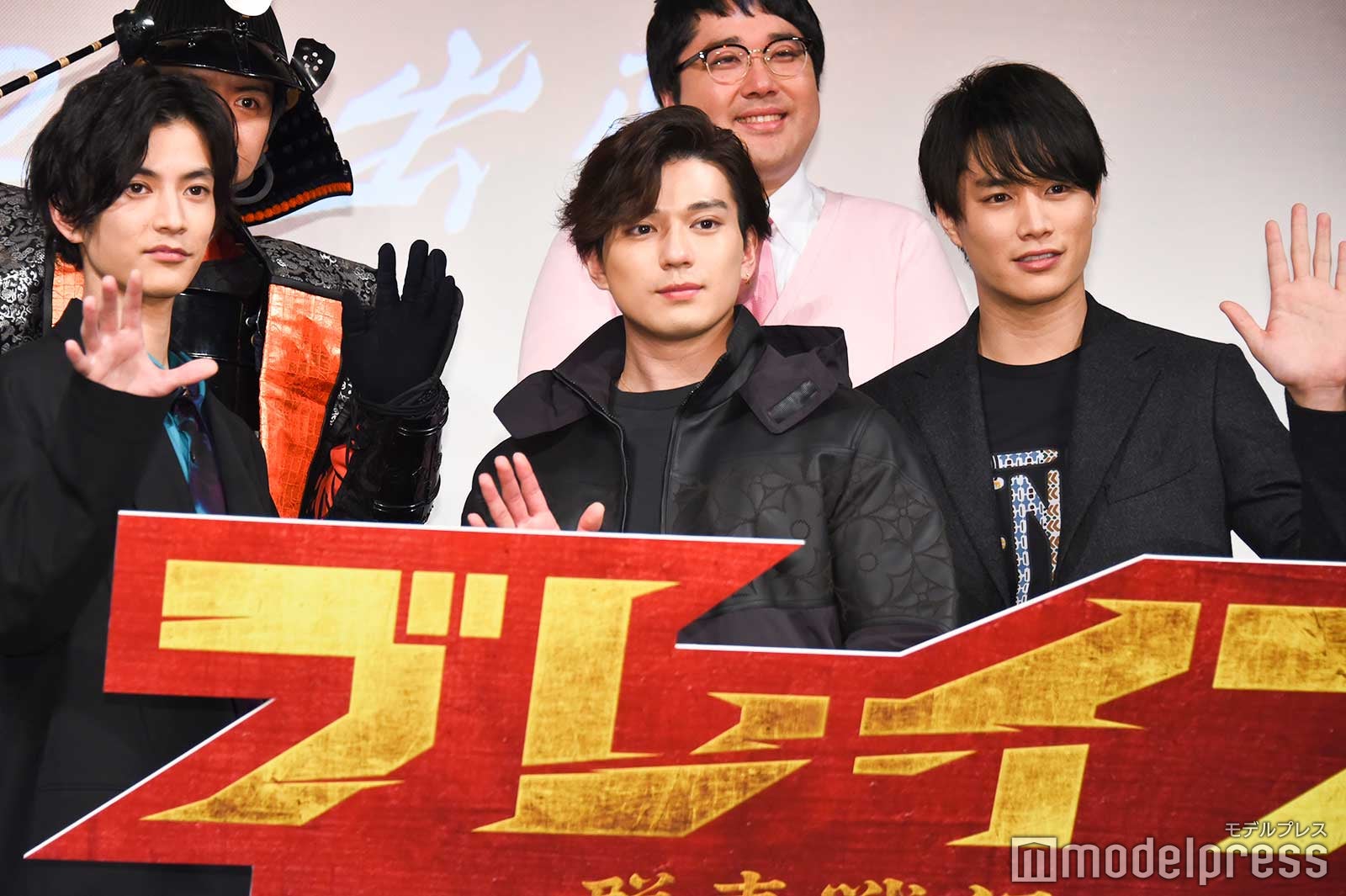 渡邊圭祐、 新田真剣佑、鈴木伸之 （C）モデルプレス