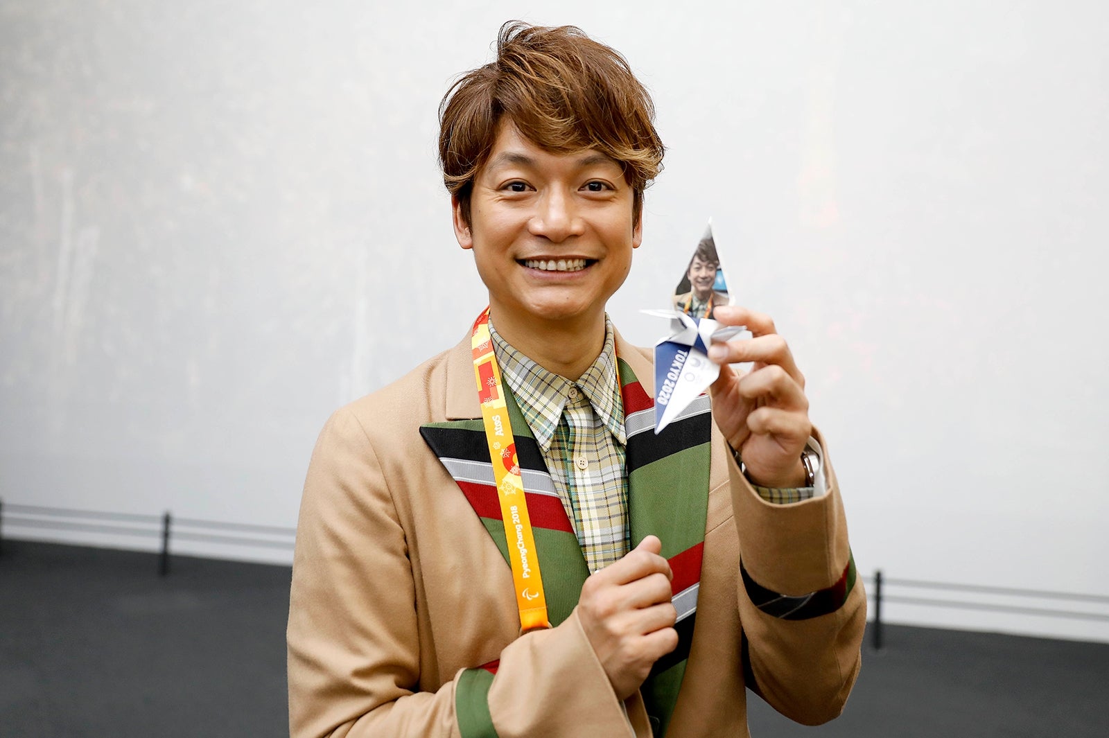 香取慎吾、パラリンピック選手団に感銘受ける「僕の“頑張る明日”をもらいたい」