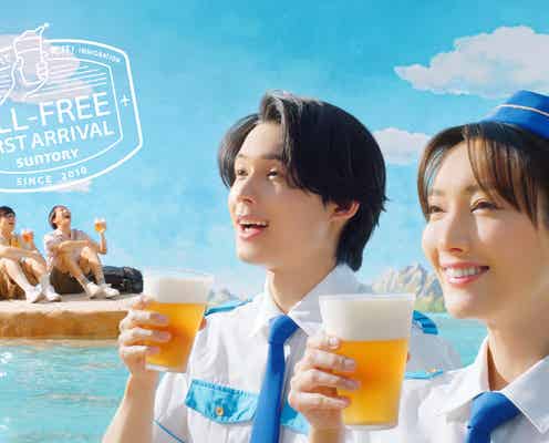 SixTONES松村北斗、マイブーム明かす「先日初めて経験した」菜々緒と初共演でショートコント風CM出演