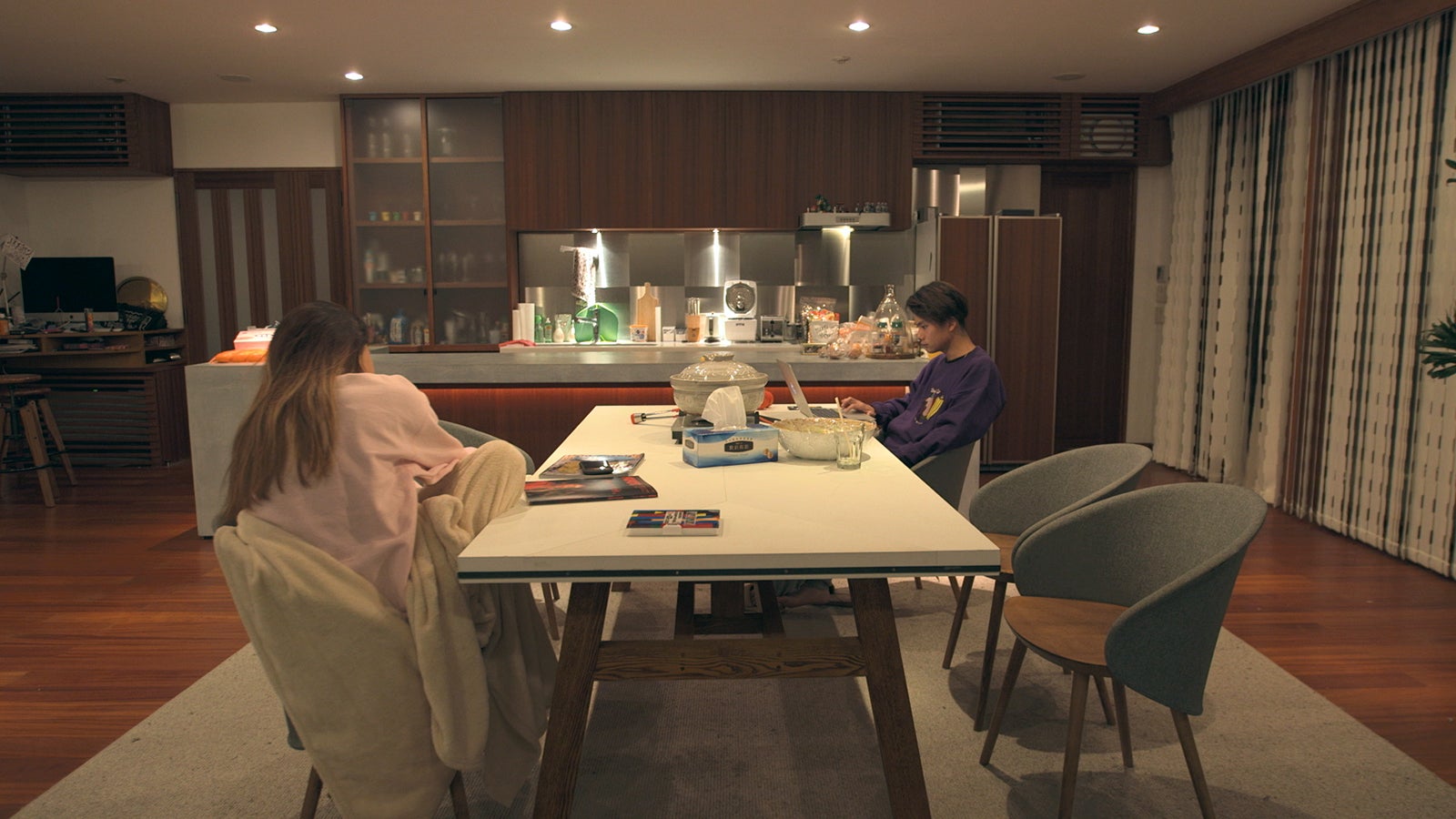 まや、海斗「TERRACE HOUSE OPENING NEW DOORS」41st WEEK（C）フジテレビ／イースト・エンタテインメント