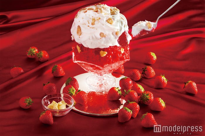 チーズタルトかき氷-贅沢いちご