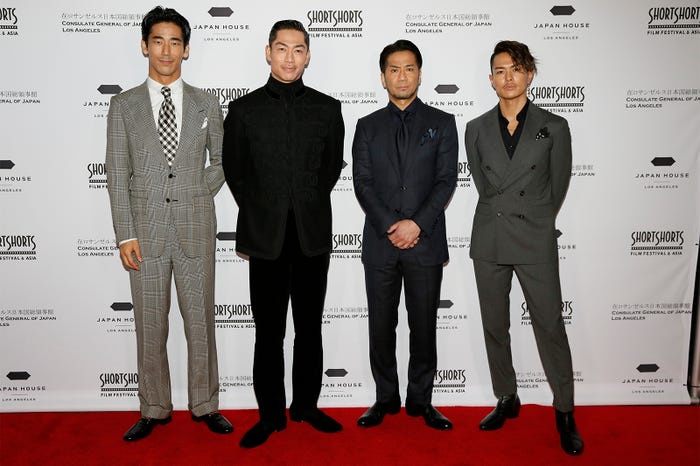 (左から)小林直己、AKIRA、HIRO、今市隆二 (提供写真)