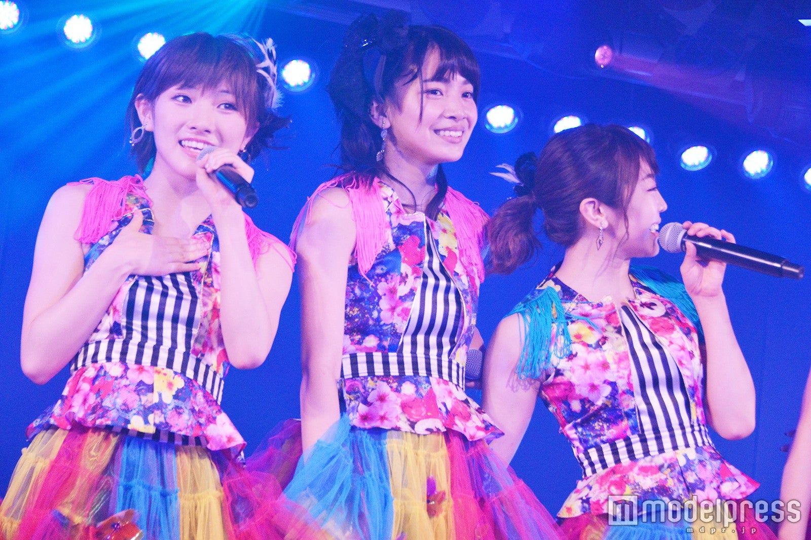 岡田奈々、後藤萌咲、峯岸みなみ／井上ヨシマサ「神曲縛り」公演（C）モデルプレス