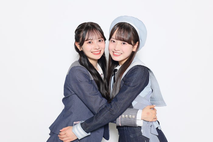 伊藤百花、近藤沙樹(C)AKB48