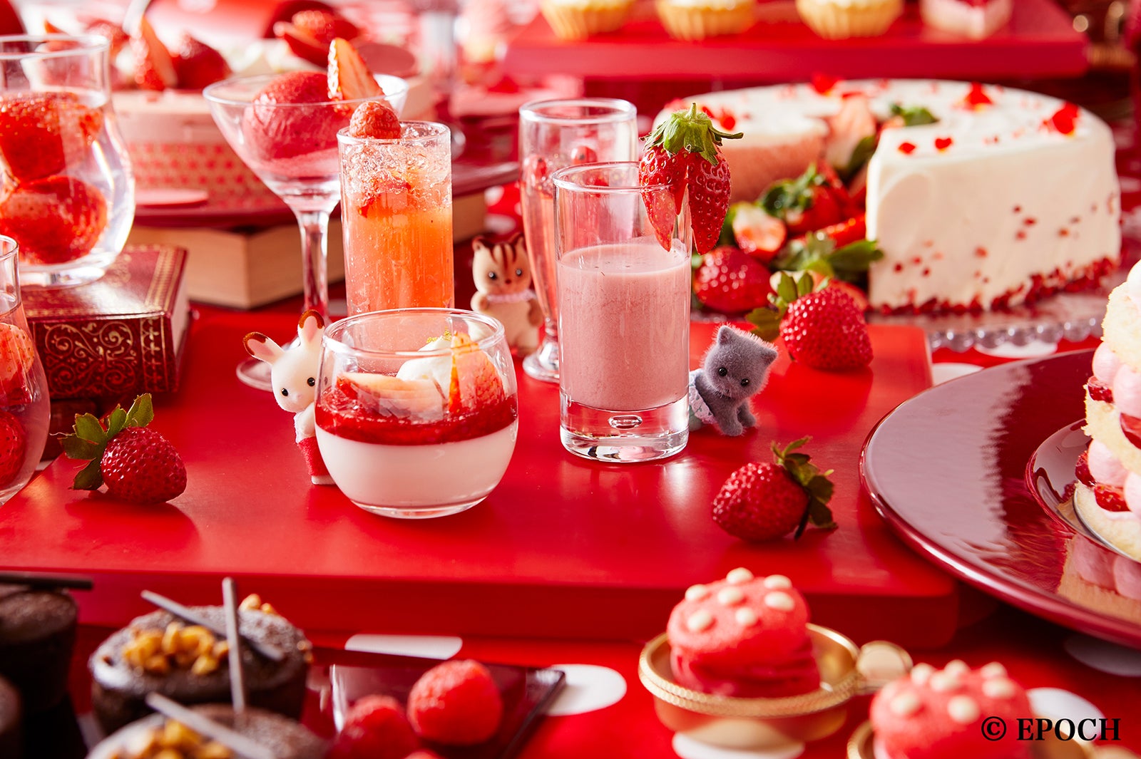 ストロベリーコレクション with シルバニアファミリー（C）EPOCH