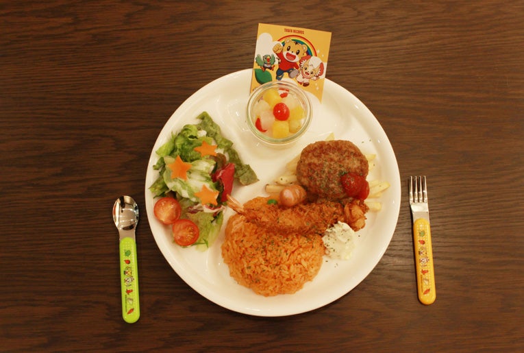 親子で一緒に！しまじろうランチプレート1,200円（税込）（C）Benesse Corporation2017