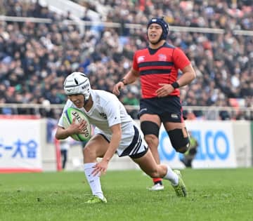 史上6校目の3連覇を目指す桐蔭学園が快勝発進。5トライで常翔学園を下す