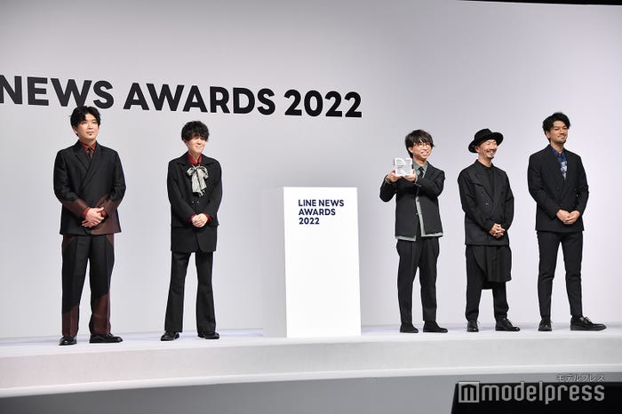 wacci(左から)小野裕基、因幡始、橋口洋平、村中慧慈、横山祐介(C)モデルプレス