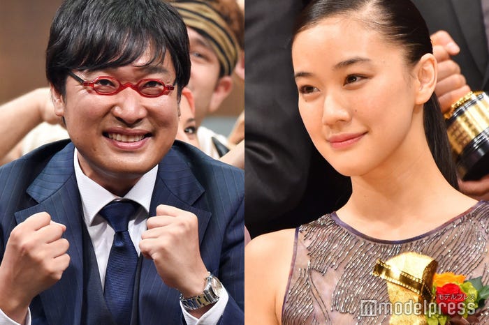 (左から)山里亮太、蒼井優(C)モデルプレス