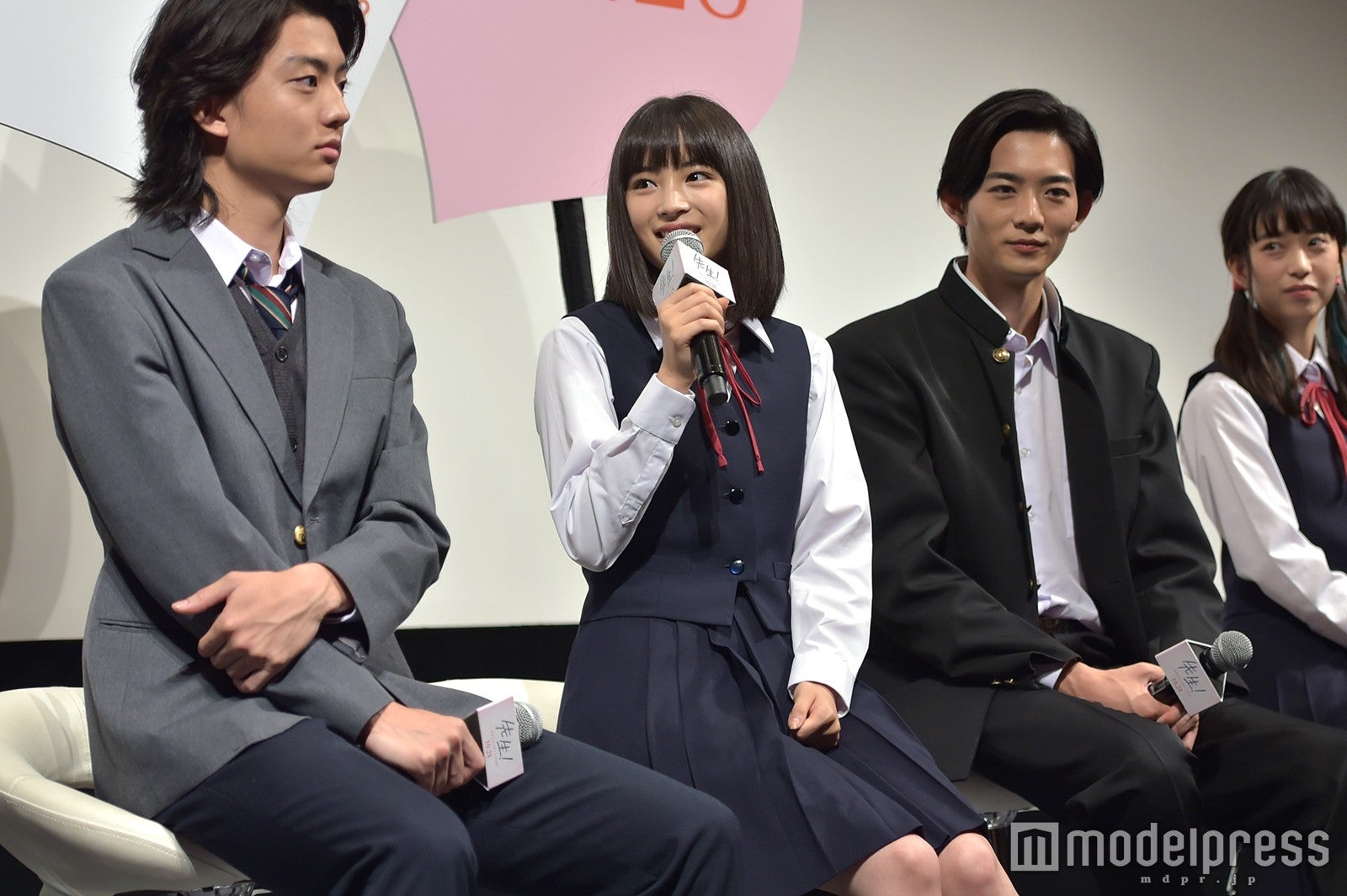 健太郎、広瀬すず、竜星涼、森川葵 （C）モデルプレス 
