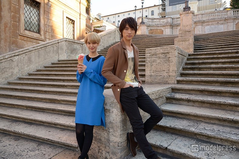 ローマ中心部にある「スペイン広場」