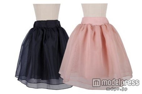 フレアオーガンジースカート「OGAGE JAPAN」5,980円（税込）