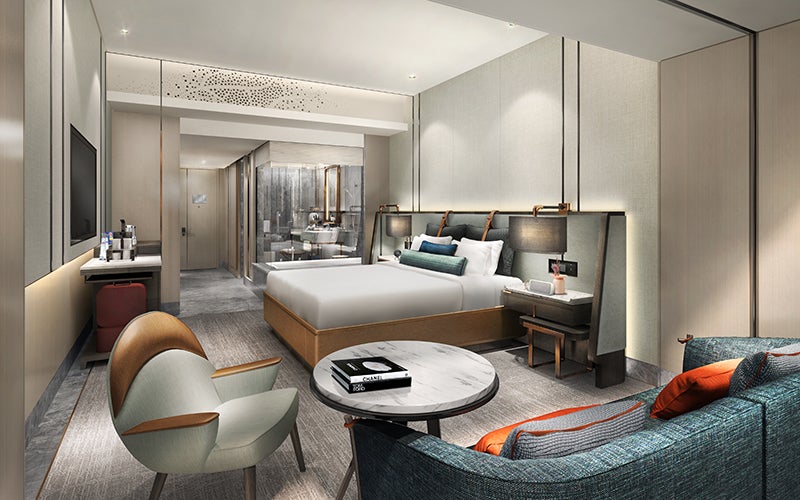 イメージパース（ホテル客室）／画像提供：日本ホテル