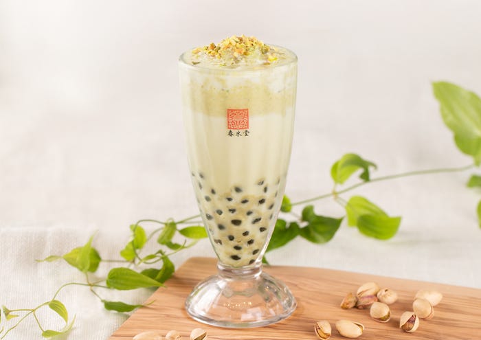 春水堂「タピオカピスタチオミルクティー」“ドリンク復活総選挙”1位が復活