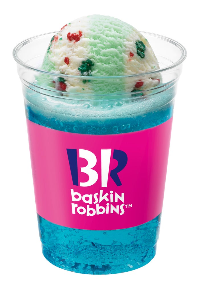 ポッピンブルーソーダ／画像提供：B-R サーティワン アイスクリーム