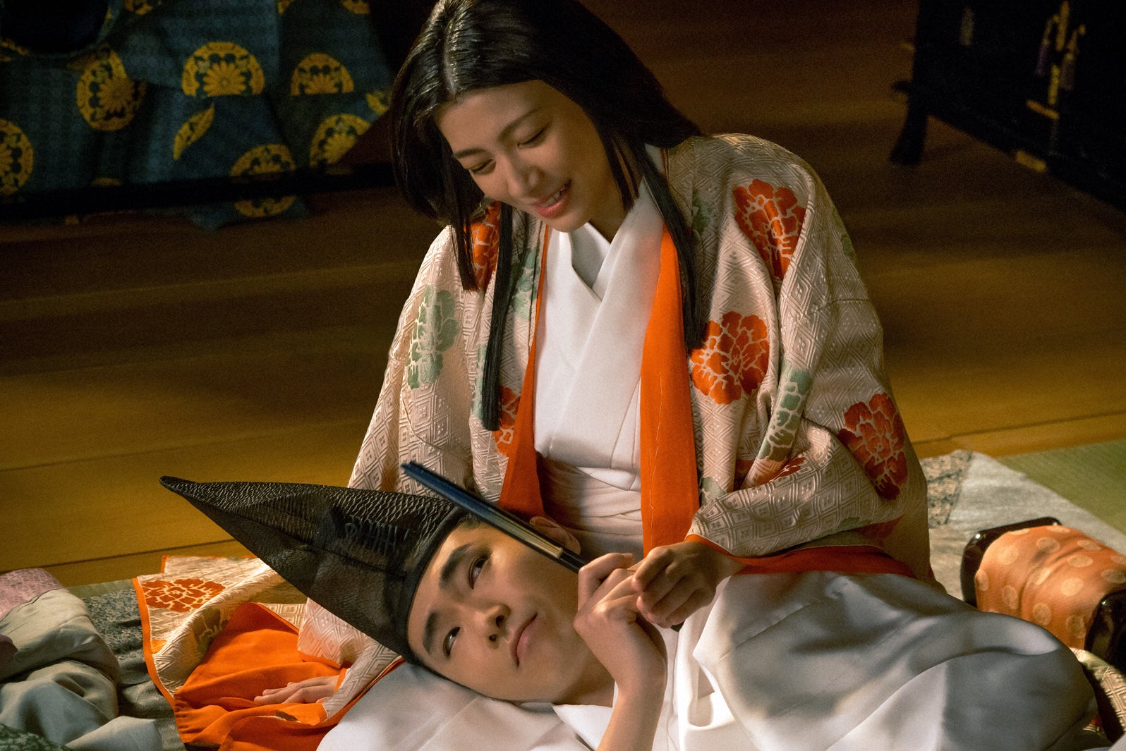 瀧内公美、柄本佑「光る君へ」第24話（C）NHK