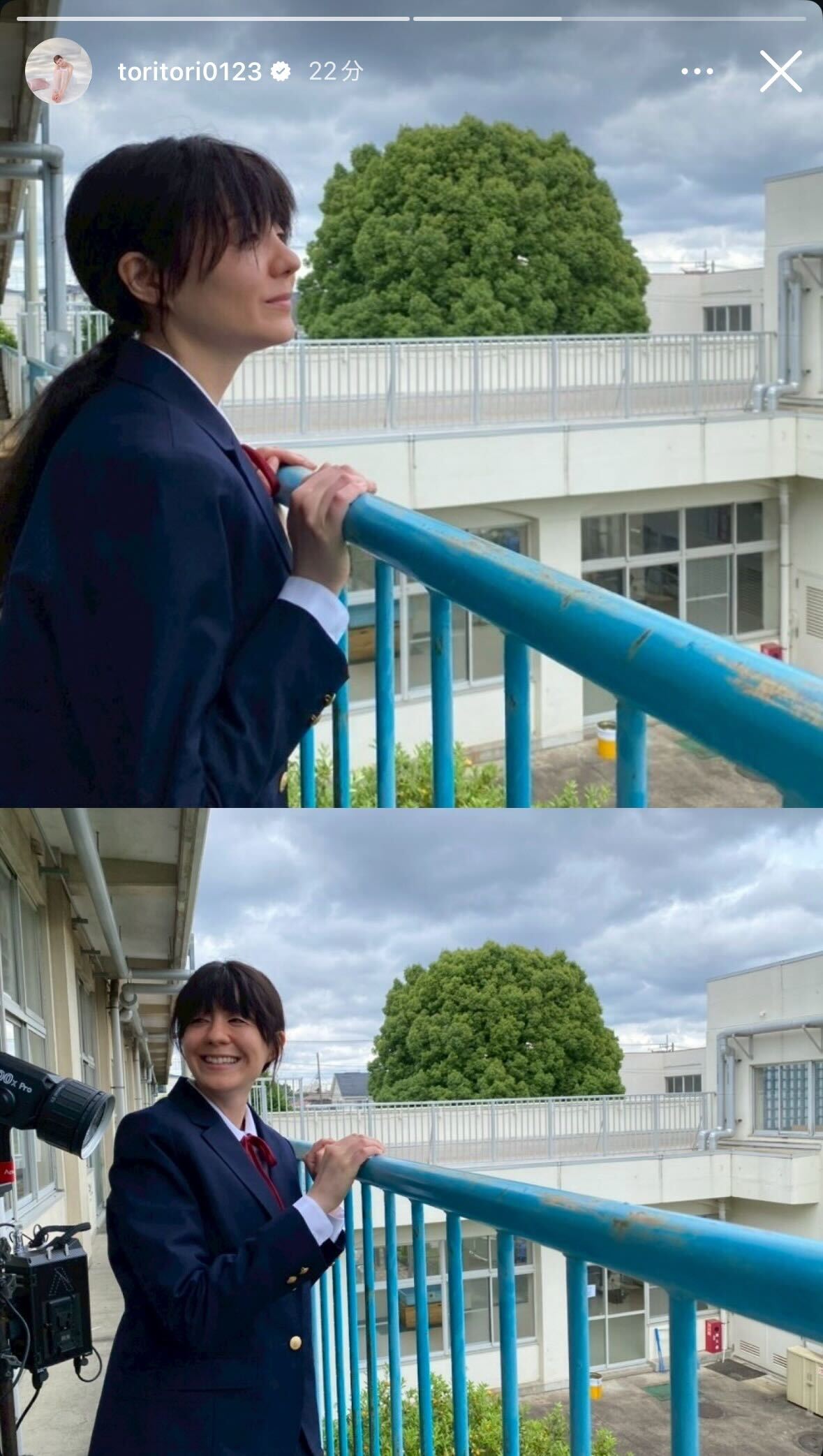 トリンドル玲奈公式Instagramストーリーズより