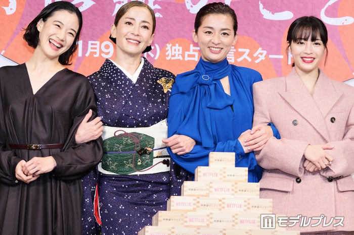 広瀬すず＆蒼井優、尾野真千子を“真千子”呼びする理由とは 宮沢りえも撮影秘話語る【阿修羅のごとく】