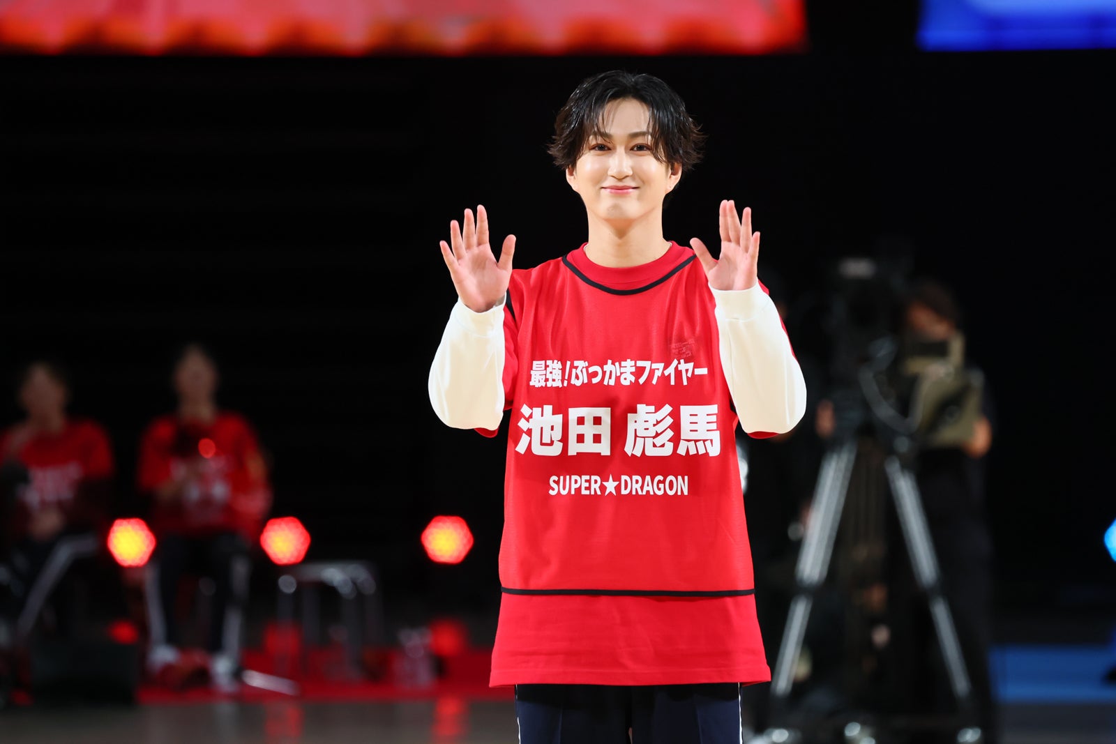 「第6回EBiDAN大運動会」カメラ目線決め顔選手権／池田彪馬／カメラマン：笹森健一、髙橋定敬（JONZ）
