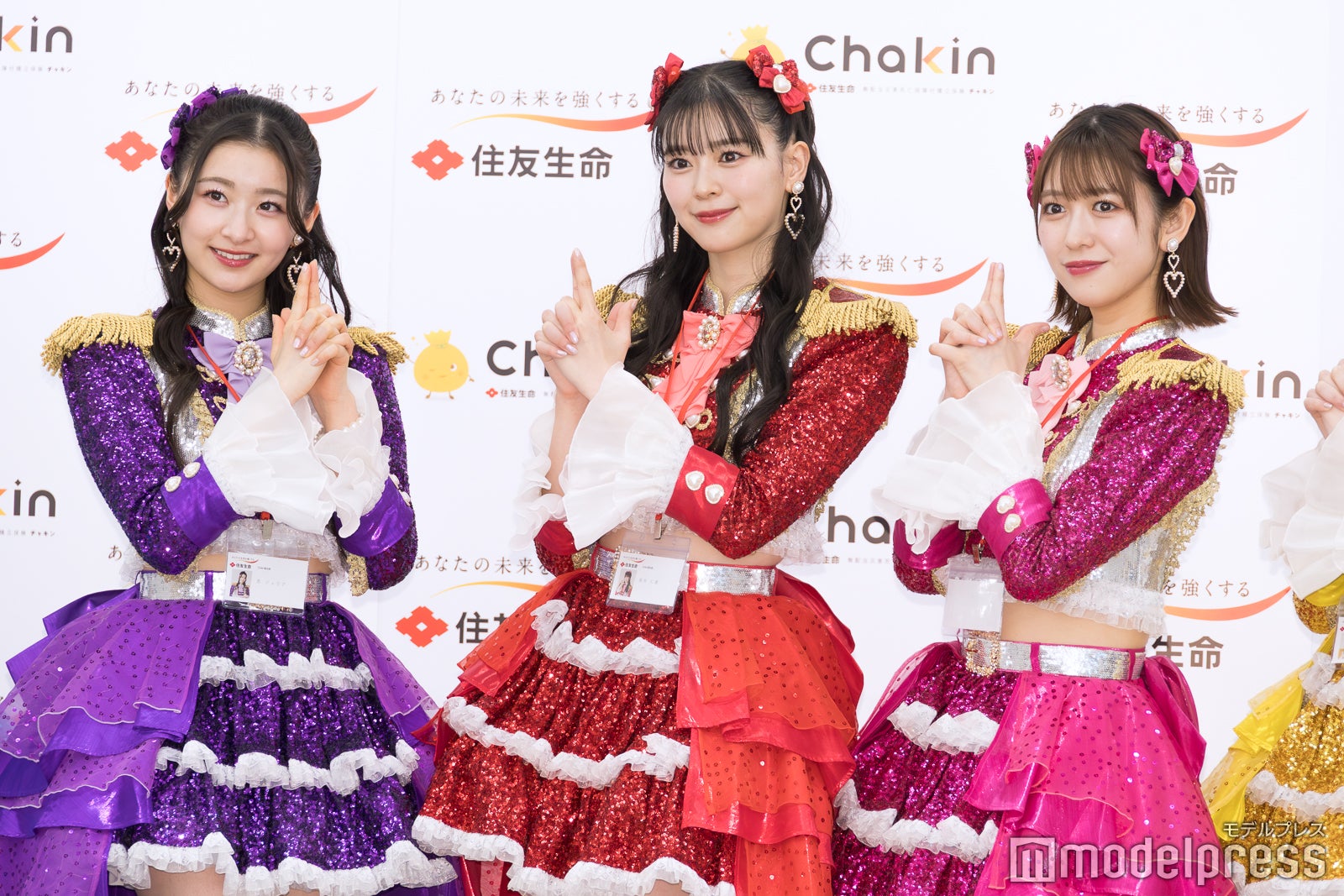 杏ジュリア、坂井仁香、小泉遥香（C）モデルプレス