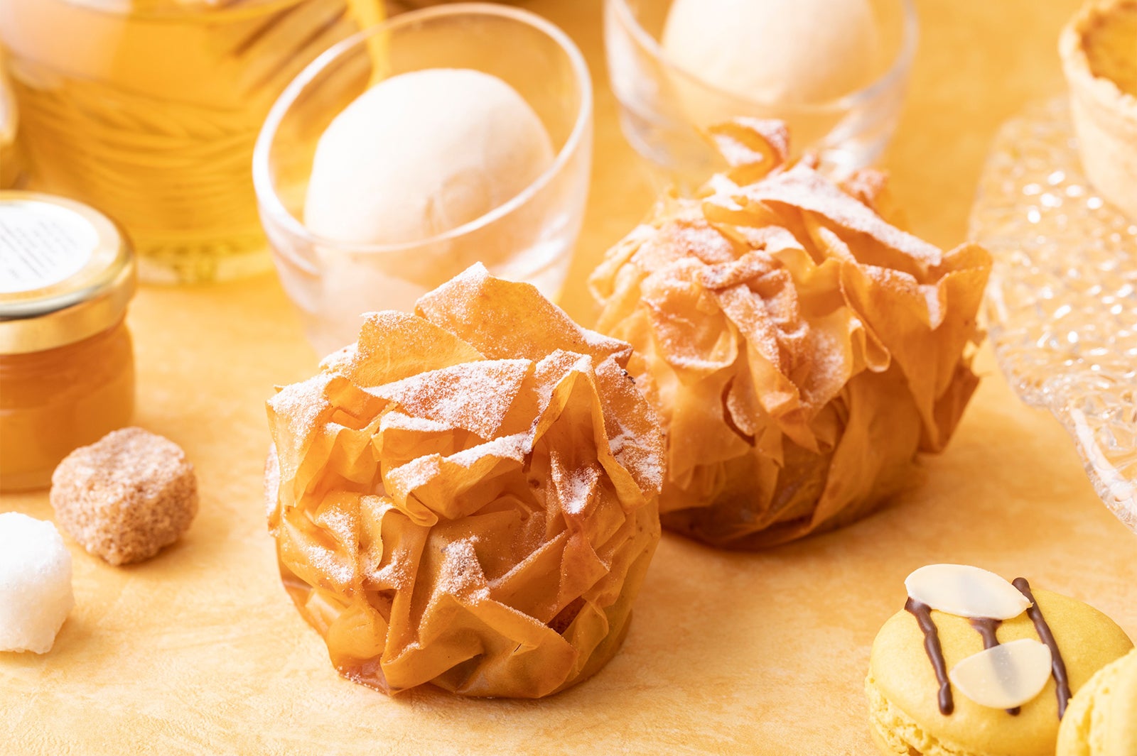 ハニーアップルパイ（9月）／画像提供：ストリングスホテル東京インターコンチネンタル