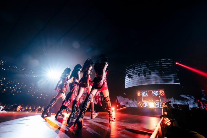 aespa「2025 aespa LIVE TOUR – SYNK : aeXIS LINE – in JAPAN」撮影:田中聖太郎