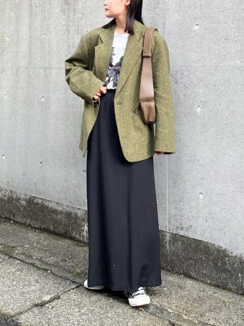 ジャケット　コーデ　秋