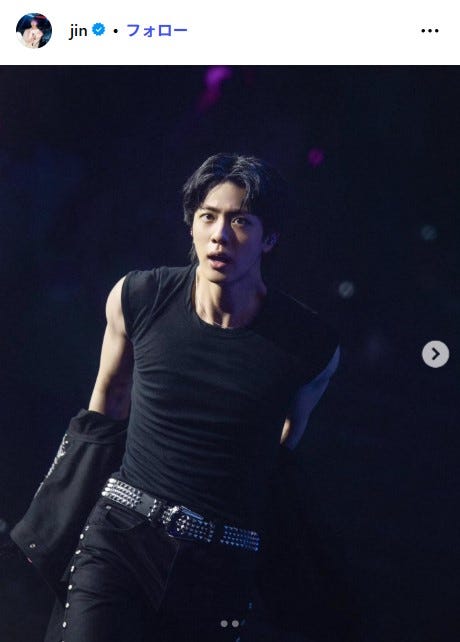 JIN Instagramより