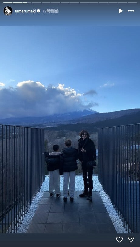 田丸麻紀Instagramストーリーズより