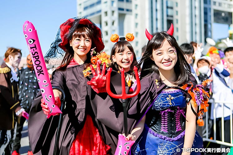 画像1 9 橋本環奈の デビル 仮装が可愛い Rev Fromdvlでハロウィーンパレード参加 モデルプレス