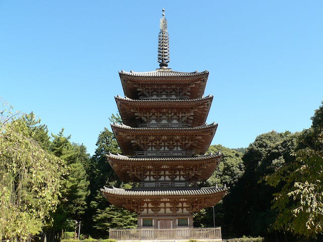 醍醐寺五重塔外観