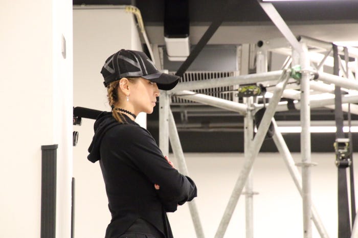 12月11日ダンスリハーサル/浜崎あゆみ(画像提供:avex)