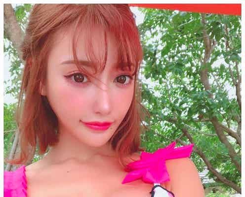 明日花キララの豊満バストあらわなビキニ姿に釘付け「神スタイル」「完璧な美ボディ」と反響