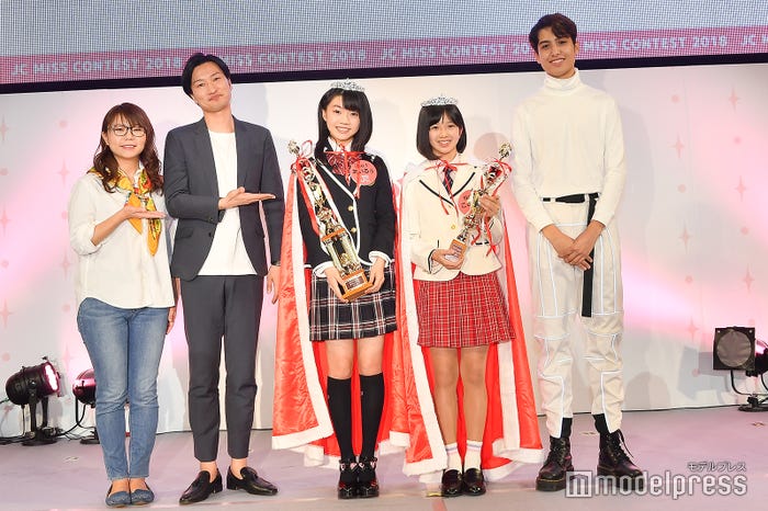相席スタート(山崎ケイ、山添寛)、あいるぅさん、こころんさん、kemio(C)モデルプレス