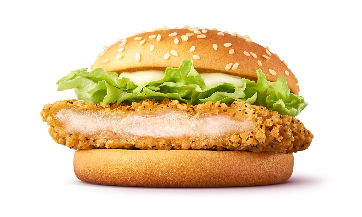 ジューシーチキン ブラックペッパー／画像提供：日本マクドナルド