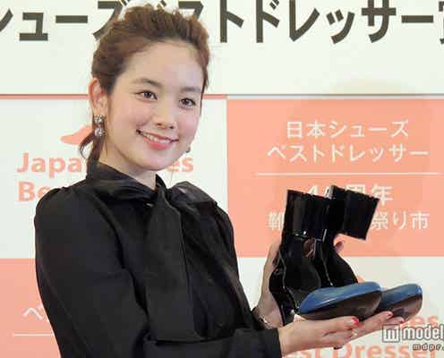 筧美和子、ファッションのこだわりを語る「シューズベストドレッサー賞」受賞