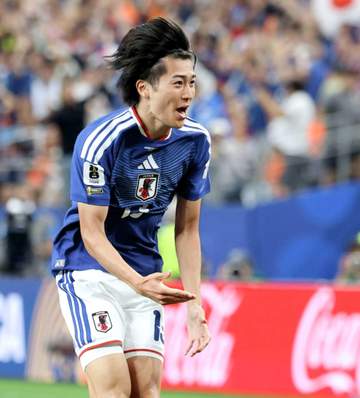MF中村敬斗 W杯デビュー弾！森保ジャパン北中米大会第1号 右足一閃！股抜き決めた「狙い通りのゴール」