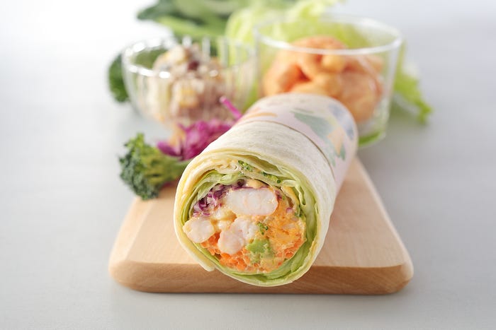 えびとブロッコリー サラダラップ¥495/画像提供:スターバックス コーヒー ジャパン