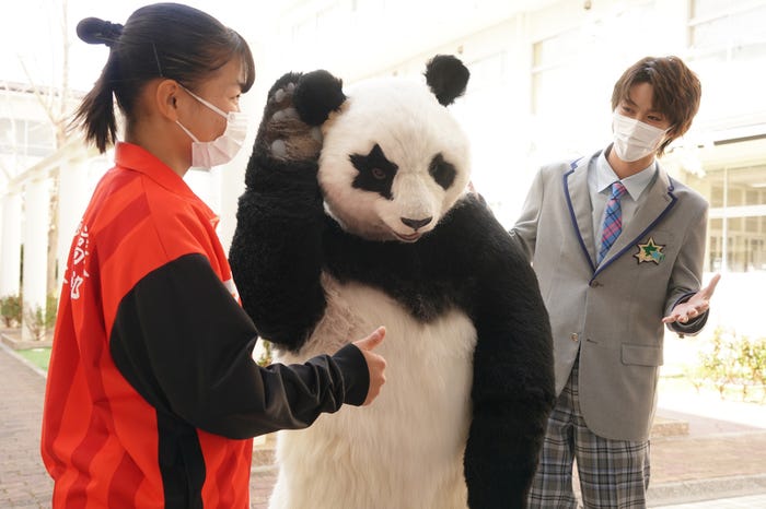 浜松聖星高校生徒、星星、曽野舜太(C)日本テレビ