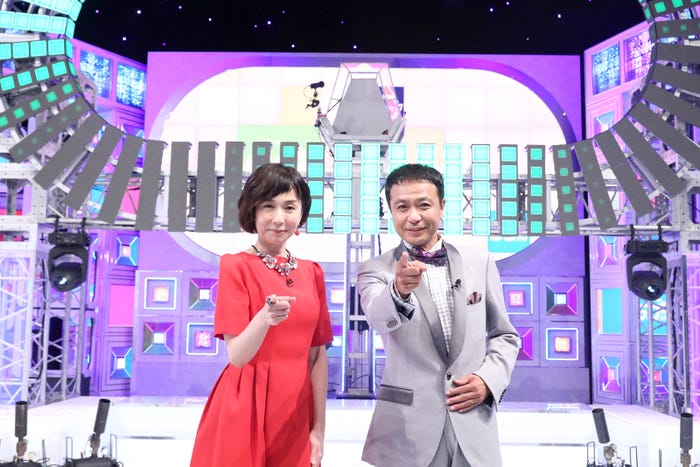 大下容子アナウンサー、中山秀征(C)テレビ朝日