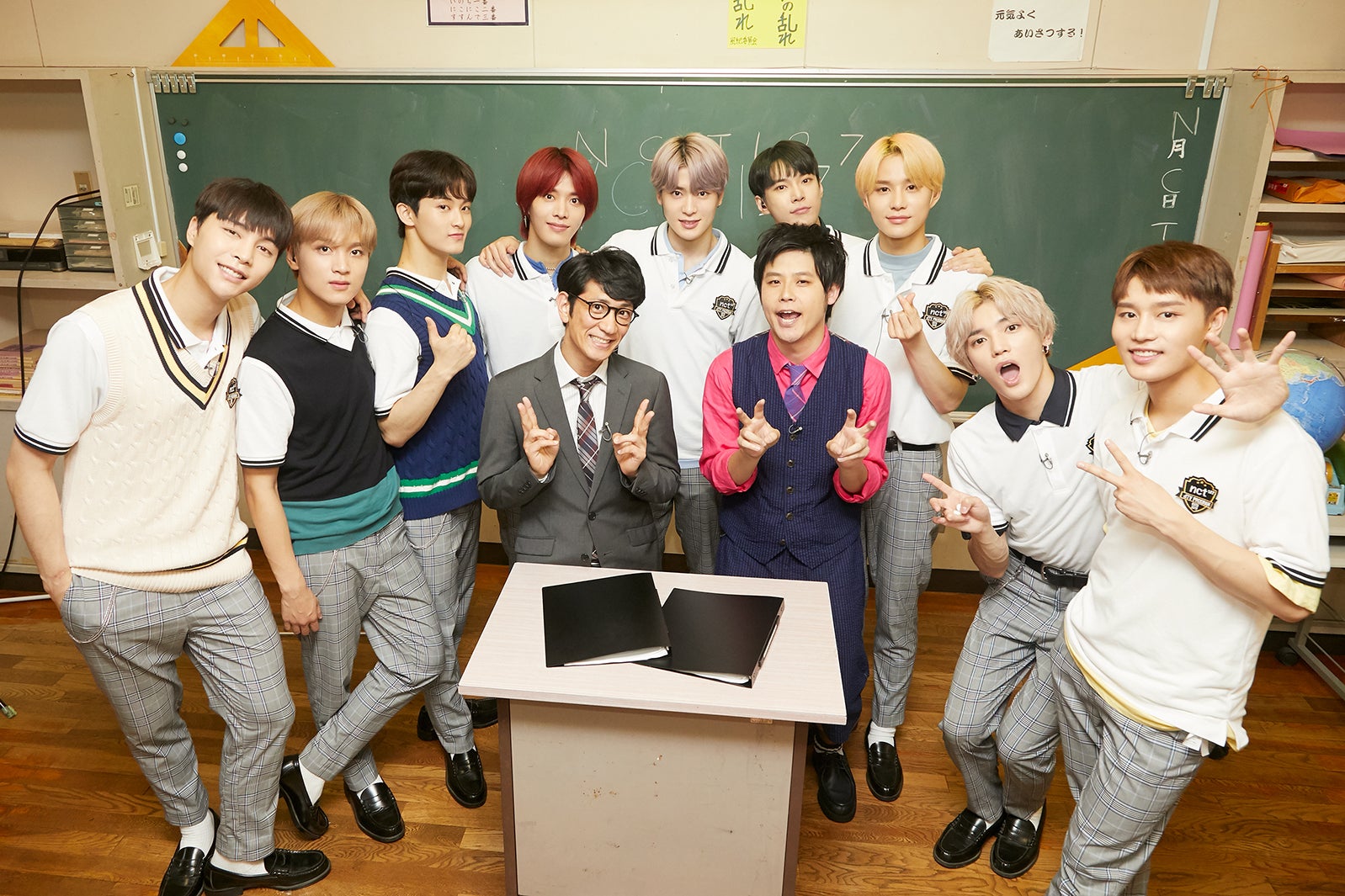 NCT 127（中央左から）柴田英嗣、篠宮暁（提供画像）