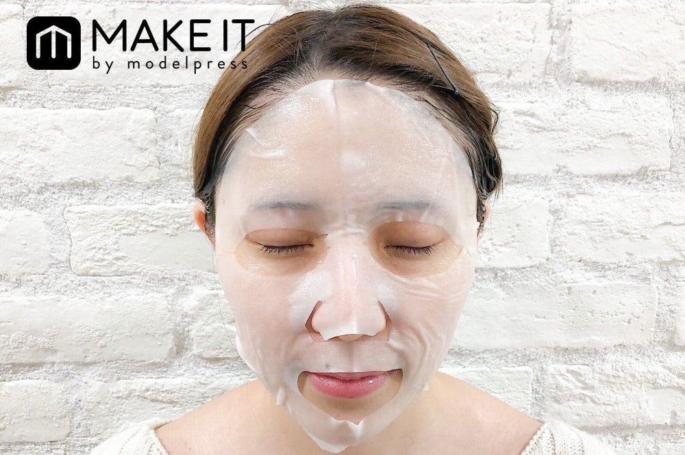 我的美麗日記／南極氷河プレミアムクリームマスク 使用 (C)メイクイット