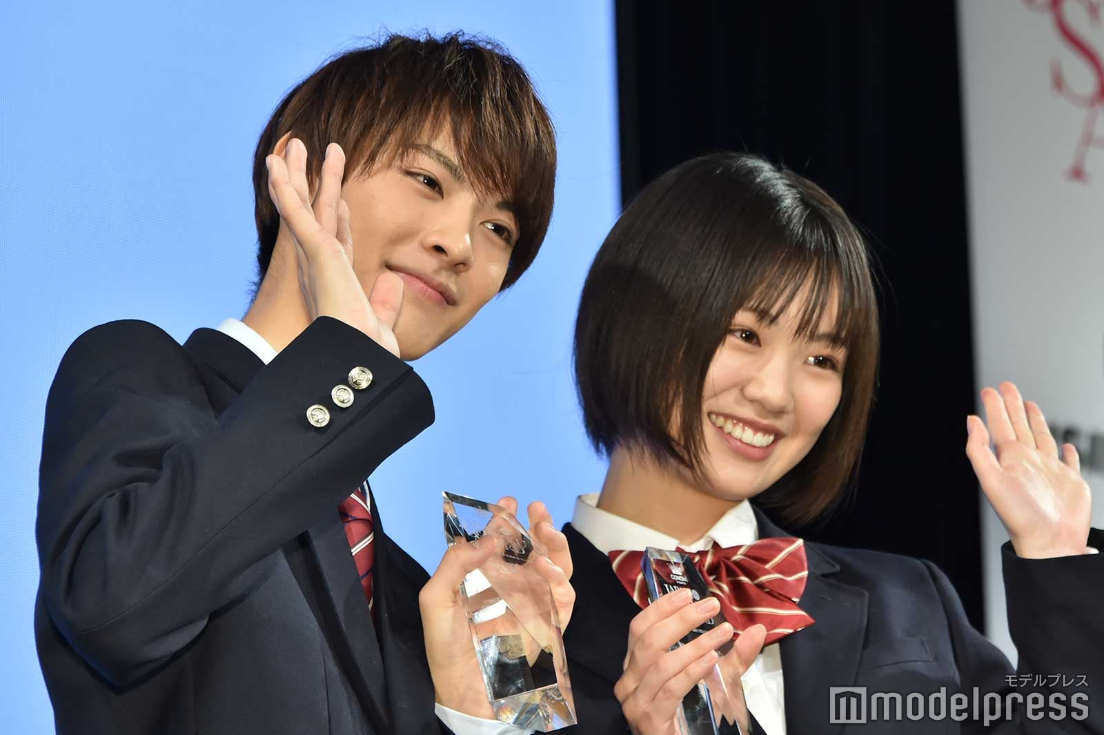 酒寄楓太くん、竹内詩乃さん （C）モデルプレス