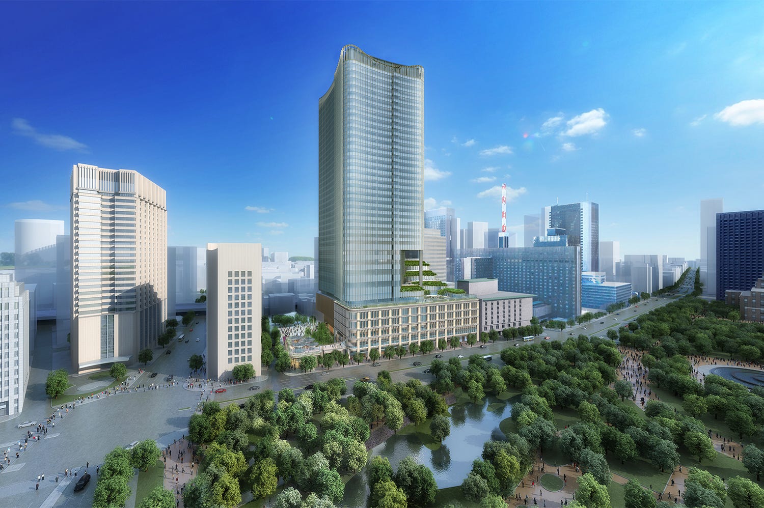 「東京ミッドタウン日比谷」が2018年春開業へ 映画館&日本初上陸グルメなど60店舗集結