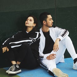 「AZUL by moussy」、「Kappa」と初コラボ ユニセックスでスタイリッシュなアイテム全6型