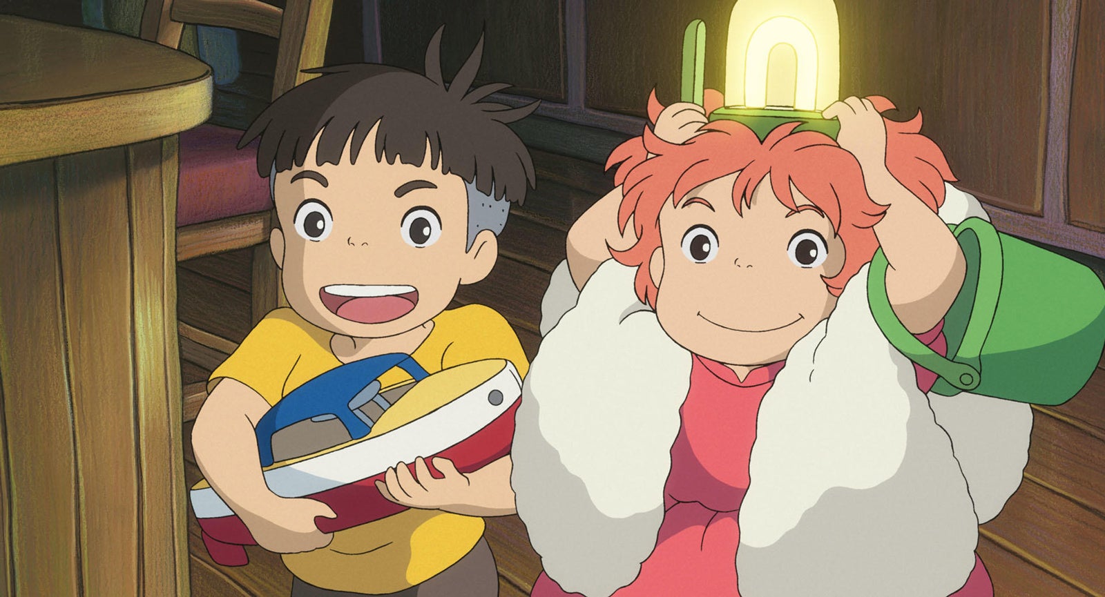 「崖の上のポニョ」（C）2008 Studio Ghibli・NDHDMT